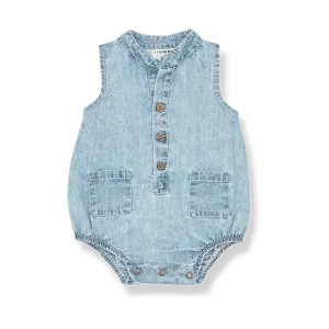1   IN THE FAMILY GUIDO DENIM ROMPER