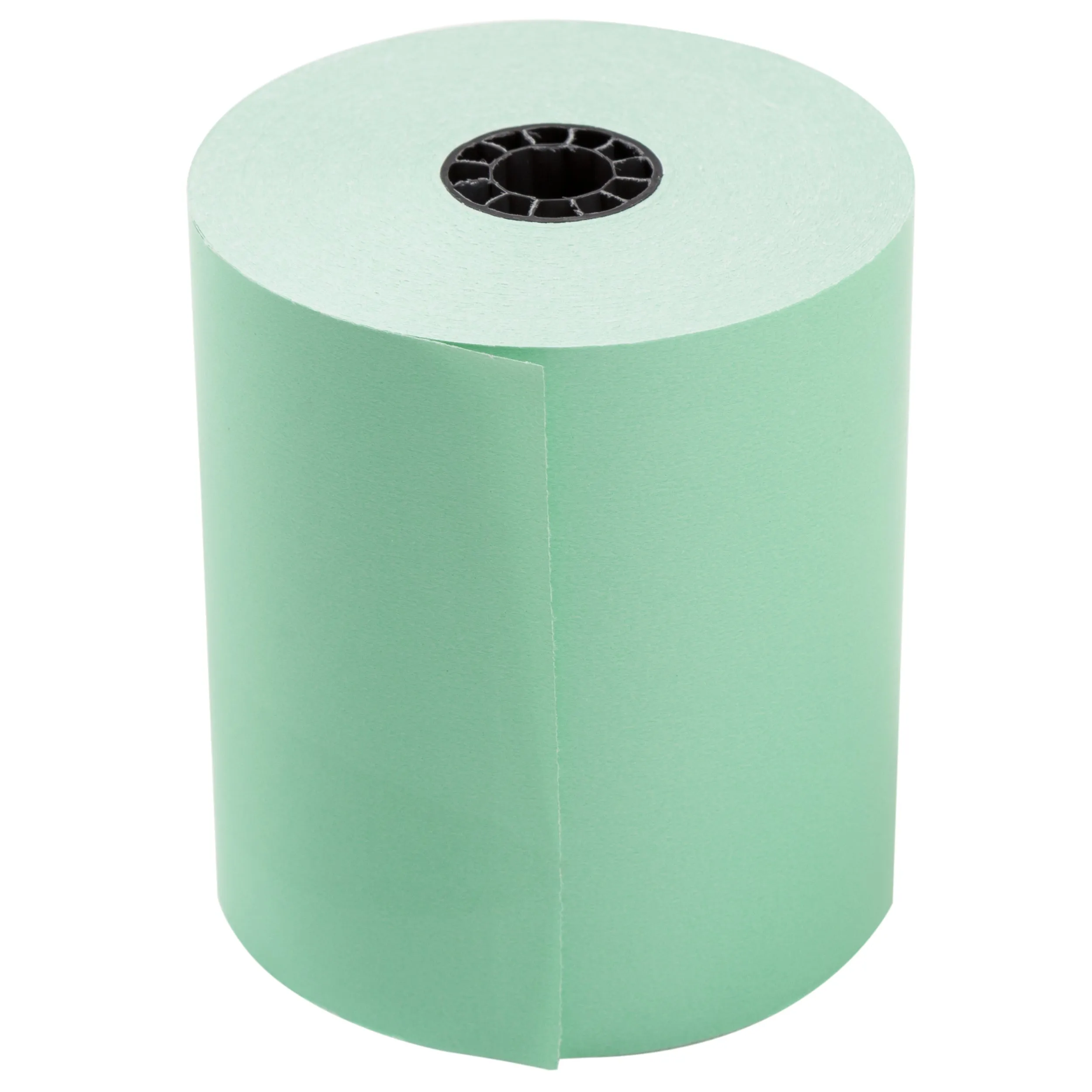 3-1/8" x 230' Green 7/16" ID Core Thermal Rolls, Case of 50