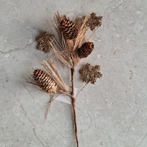 Acorn and stars twig
