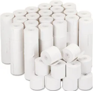 Adding Machine/Calculator Roll 16 Lb 1/2" Core 2-1/4" X 126 Ftwhite 100/Ct