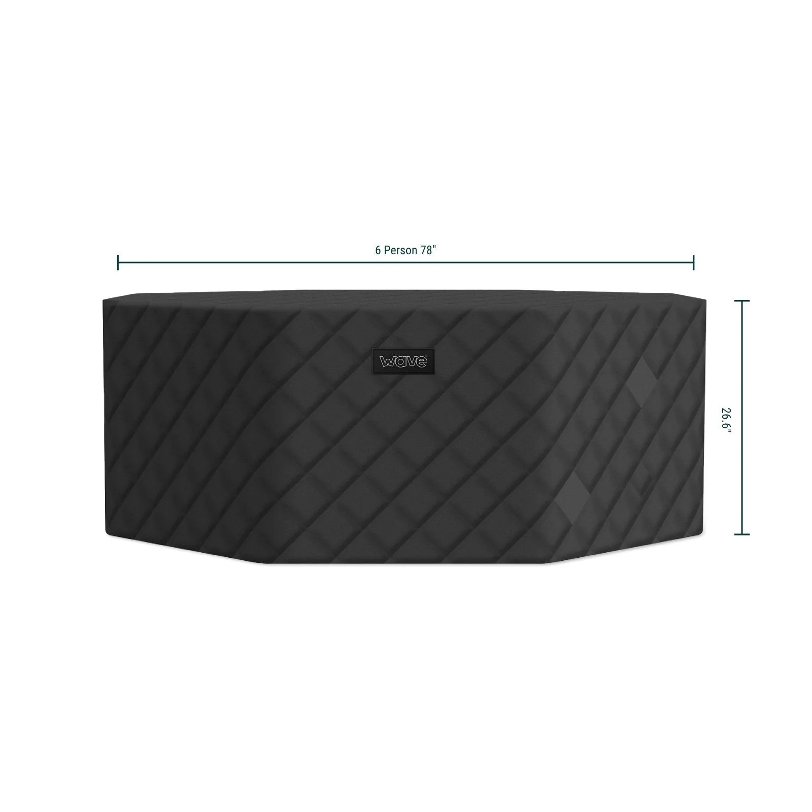 Aegean Octagonal Energy Save Thermal Hot Tub Cover | 6 Person