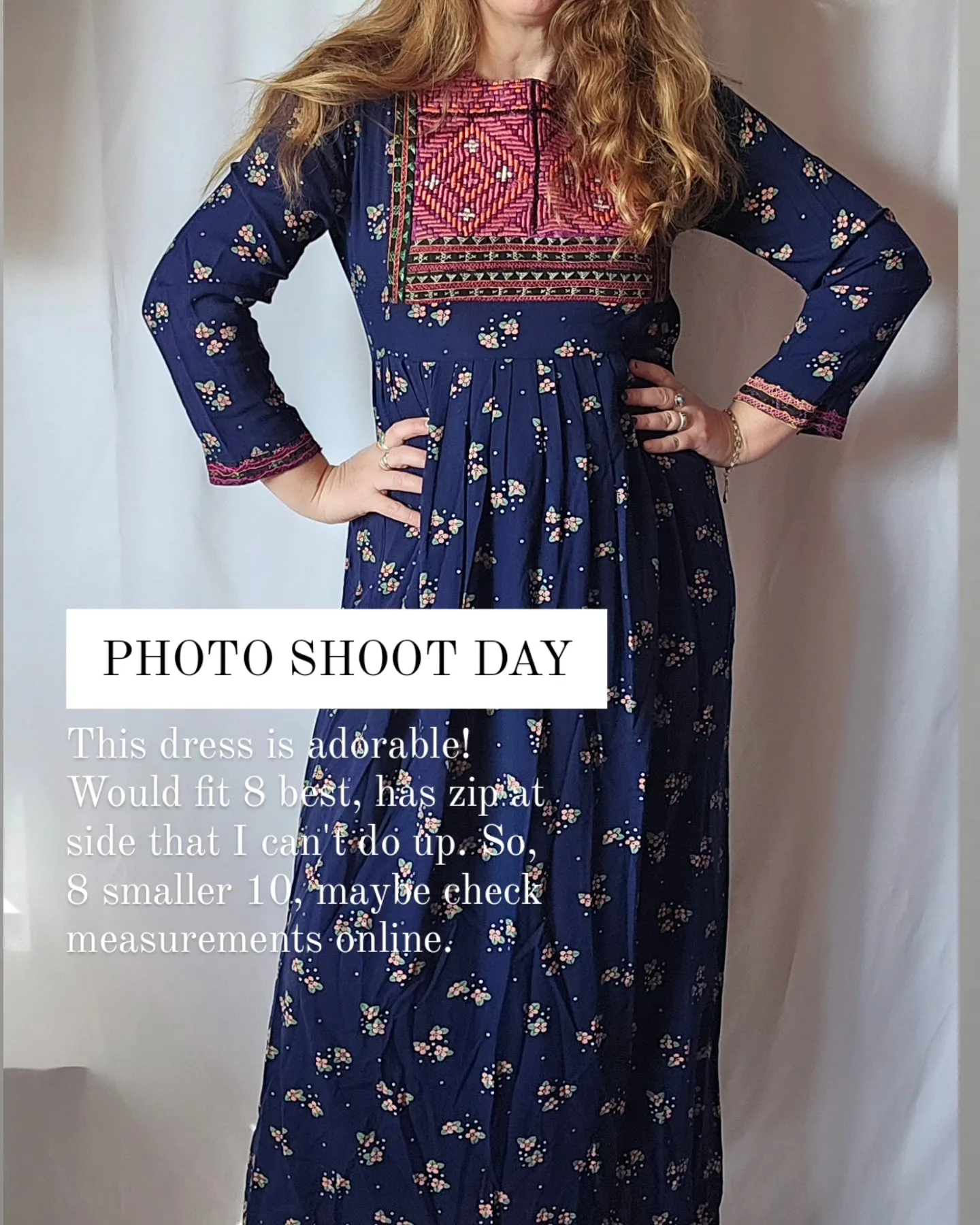 AFGHAN Maxi Genuine Vintage dress Small SMALL