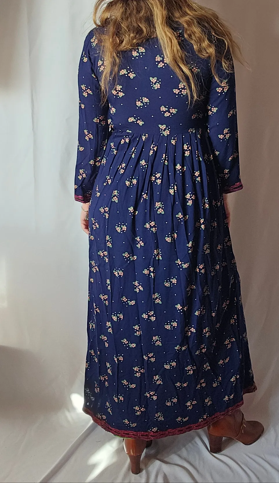 AFGHAN Maxi Genuine Vintage dress Small SMALL