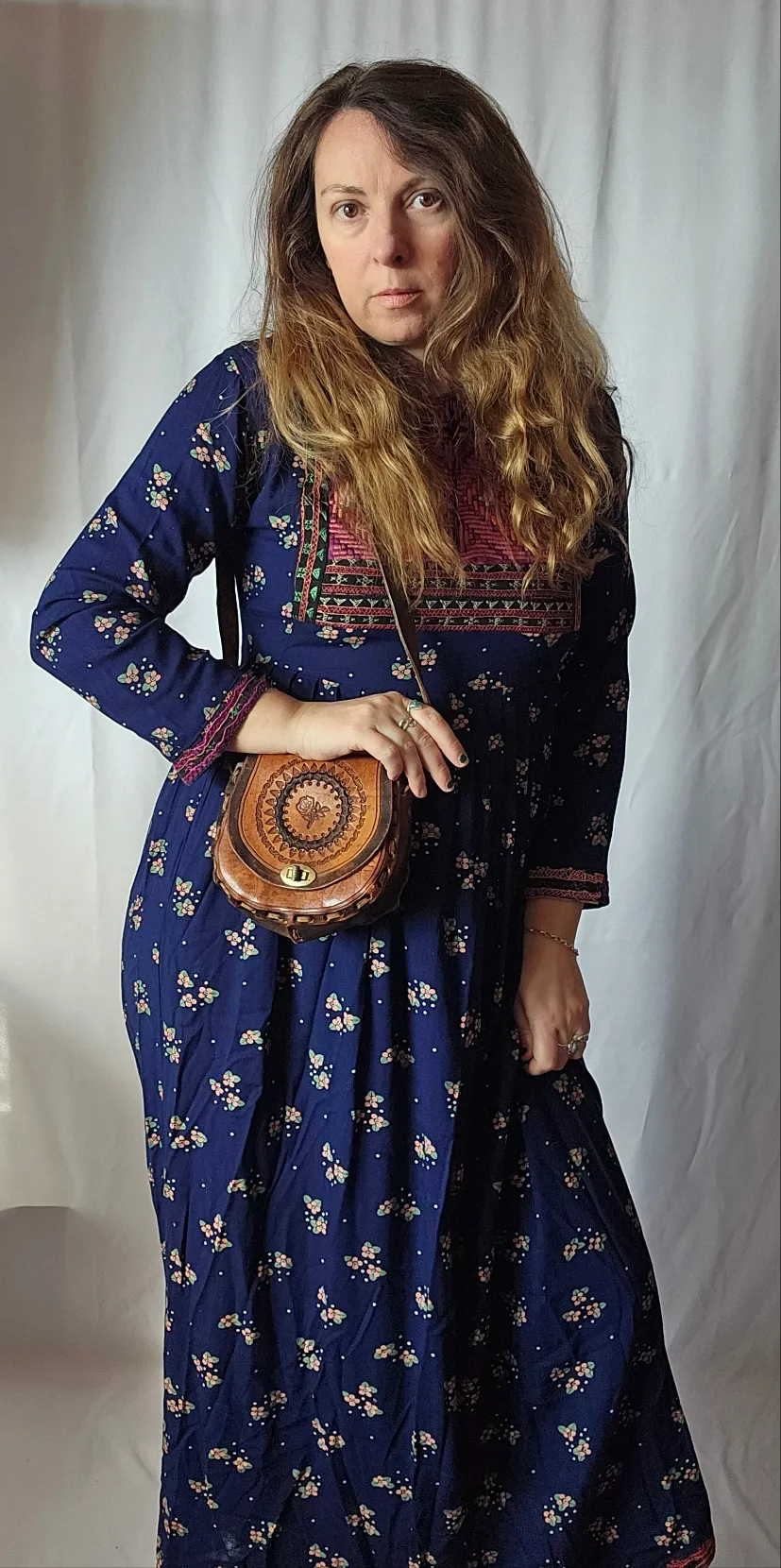 AFGHAN Maxi Genuine Vintage dress Small SMALL