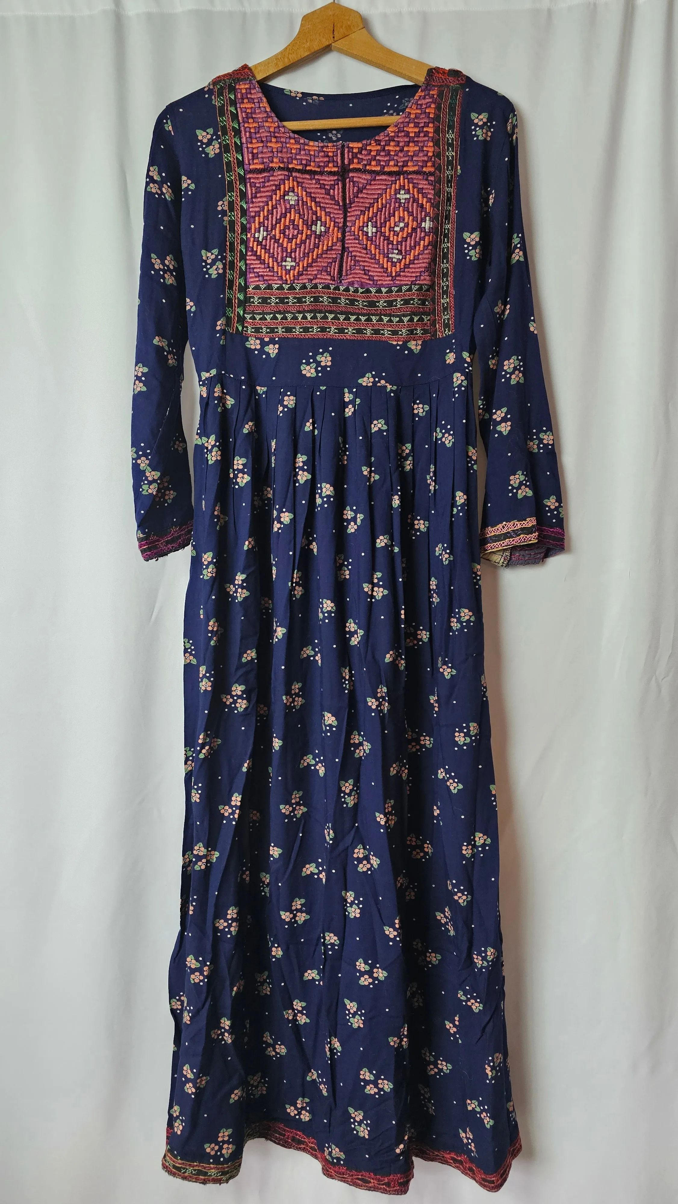 AFGHAN Maxi Genuine Vintage dress Small SMALL