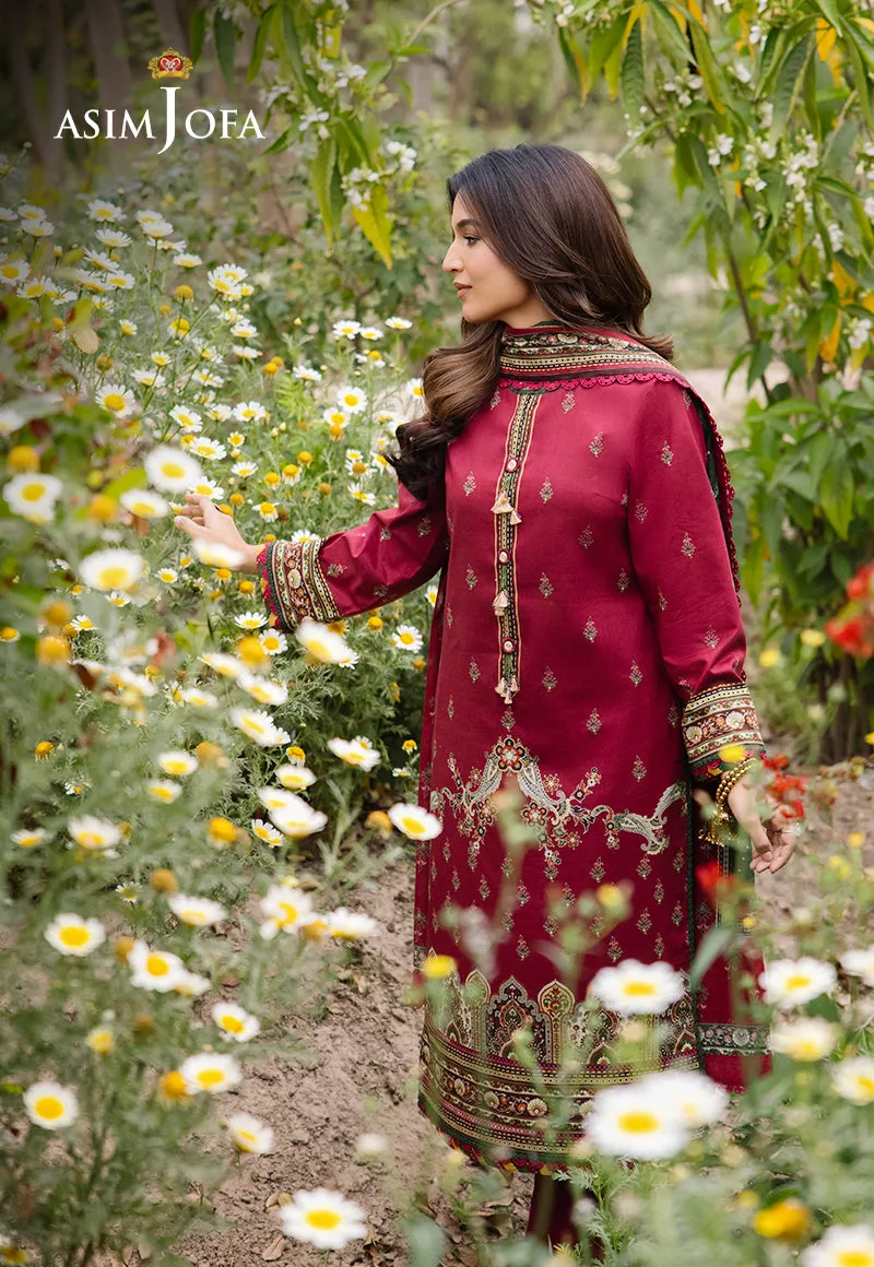 AJBU-03 PRINTED LAWN 3 PCS