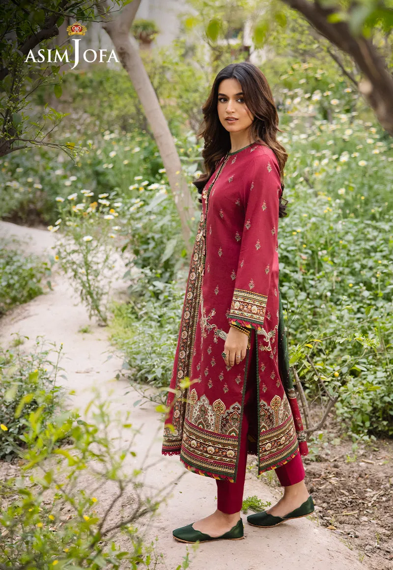 AJBU-03 PRINTED LAWN 3 PCS