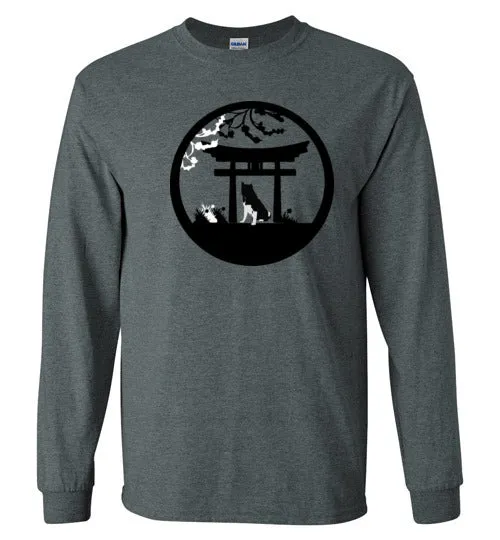 Akita Gate Gildan Long Sleeve T-Shirt