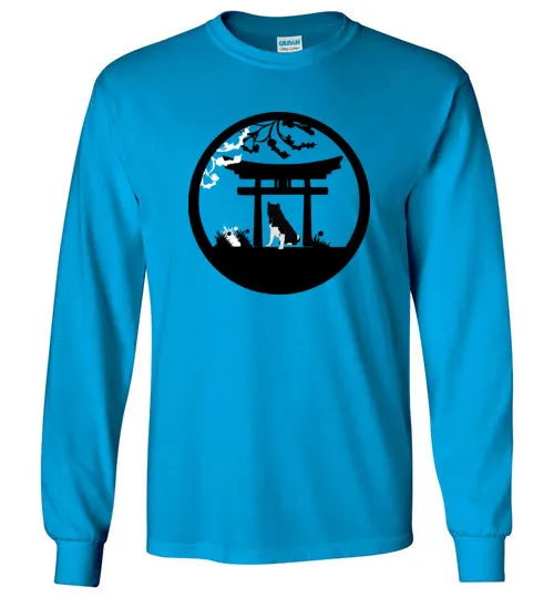 Akita Gate Gildan Long Sleeve T-Shirt