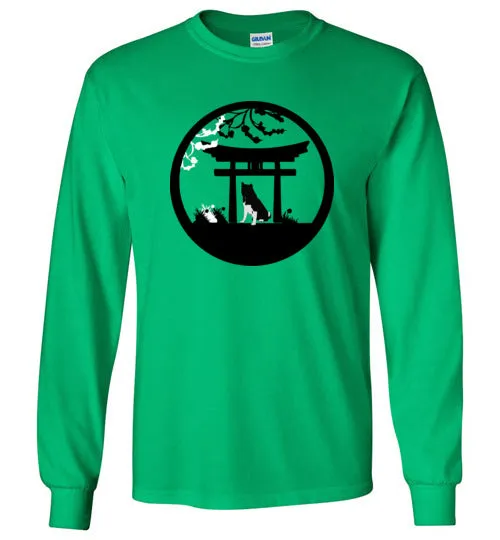 Akita Gate Gildan Long Sleeve T-Shirt