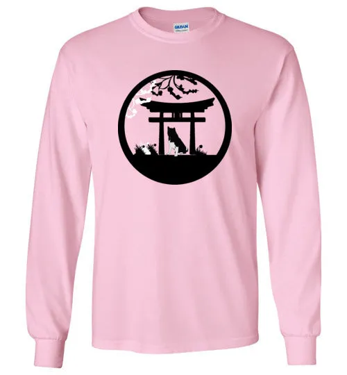 Akita Gate Gildan Long Sleeve T-Shirt