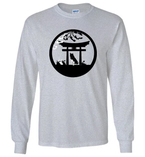 Akita Gate Gildan Long Sleeve T-Shirt