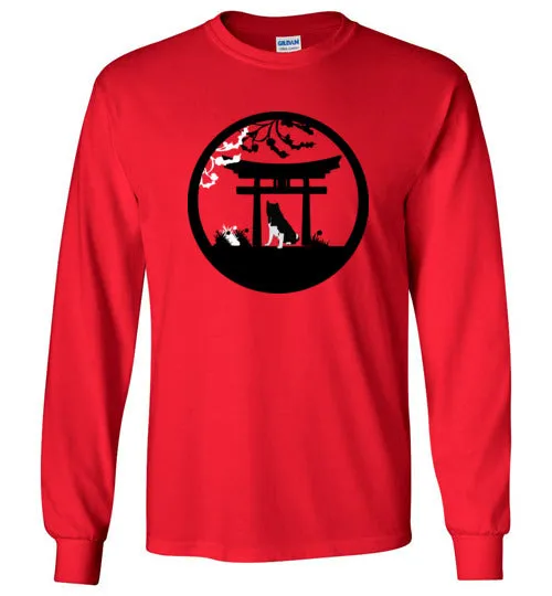Akita Gate Gildan Long Sleeve T-Shirt