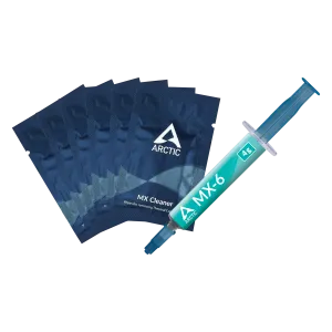 Arctic MX-6 (4g) with 6pcs MX Cleaner | Thermal Compound