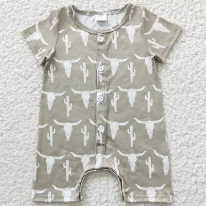 Baby Boys Romper Cow Summer Kids Rompers SR0258