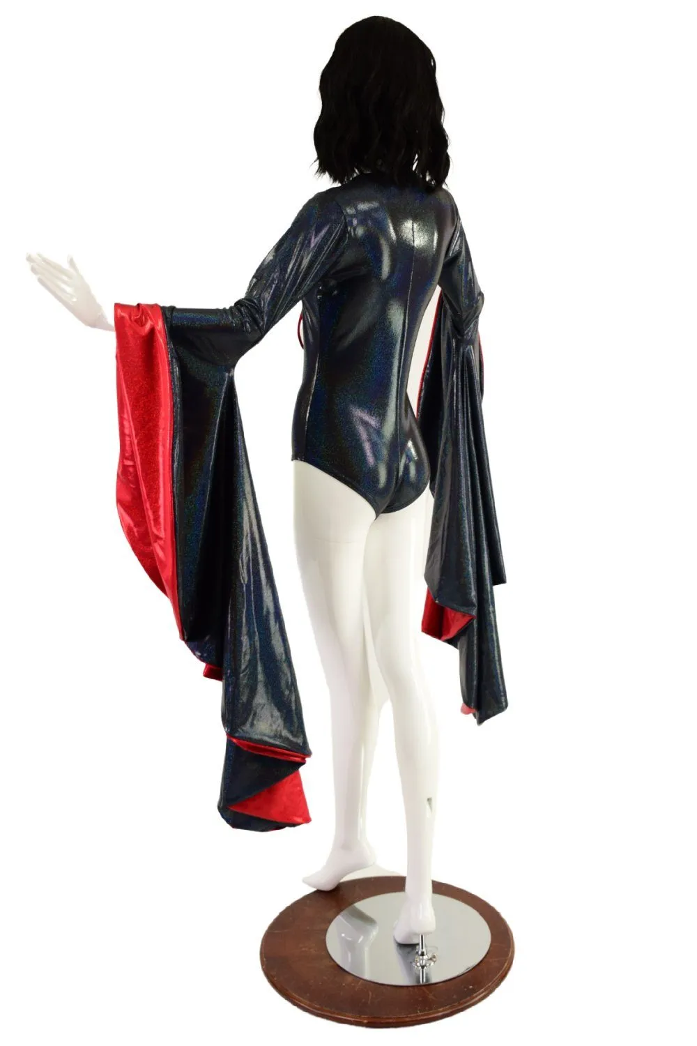 Black & Red Sorceress Romper