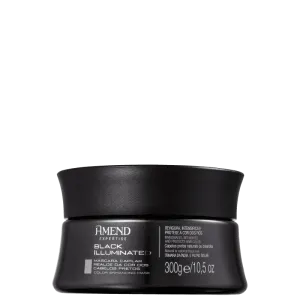Black Illuminated - Highlight for Black Hair Color - Mask 300g - Amend