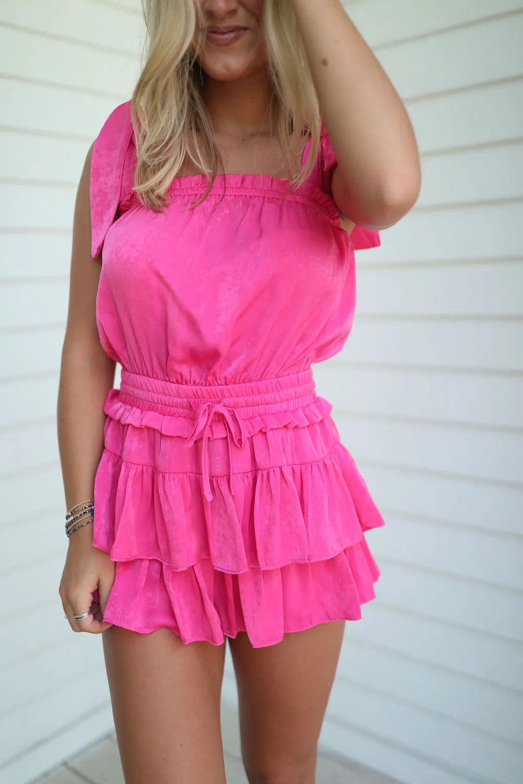 Boardwalk Romper - Bubblegum