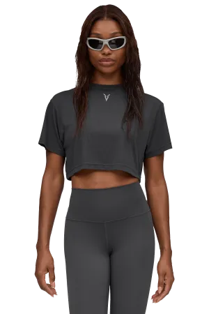 BOXY T-SHIRT - Dark Gray