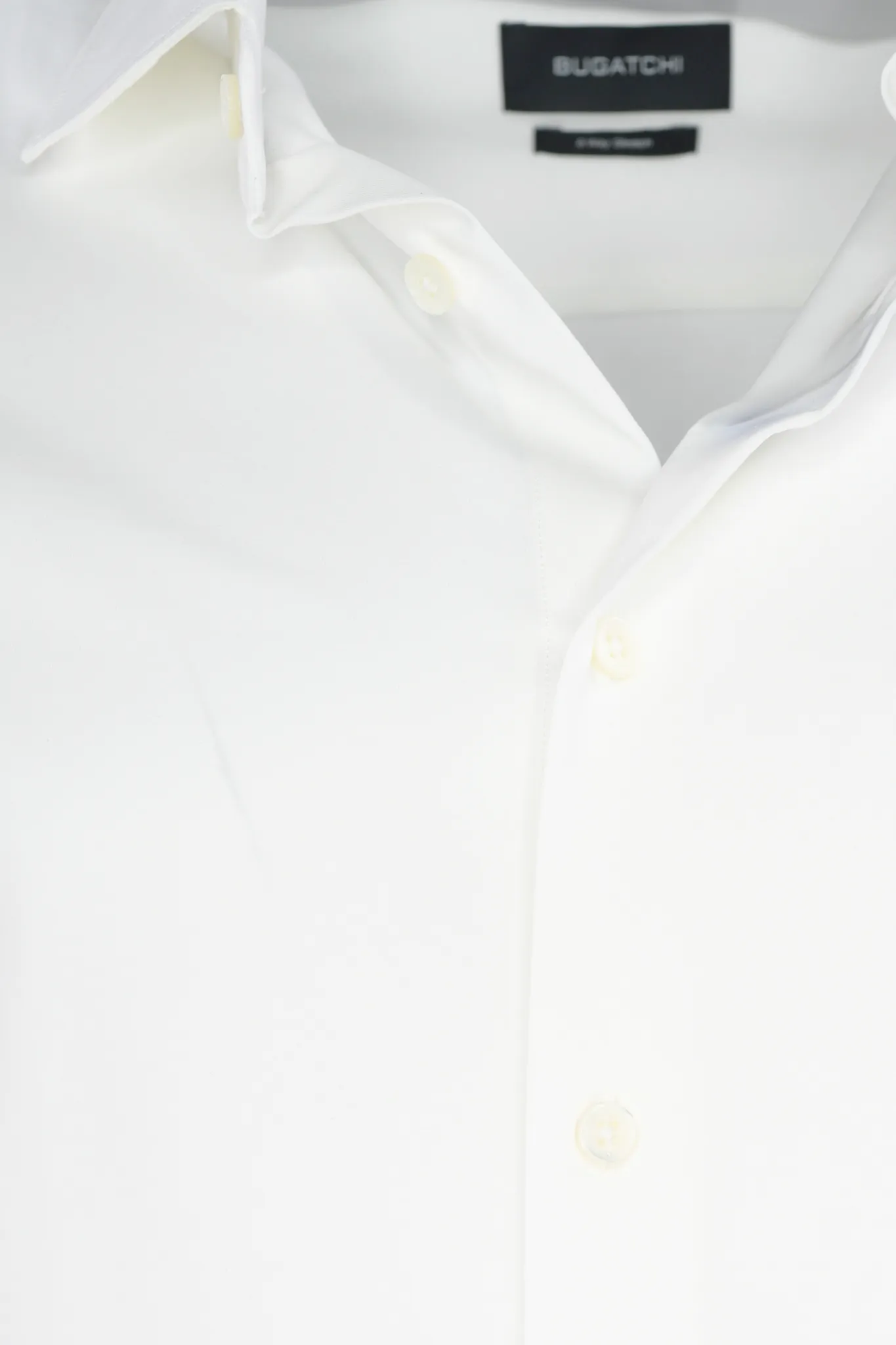 Bugatchi OoohCotton Stretch Shirt White