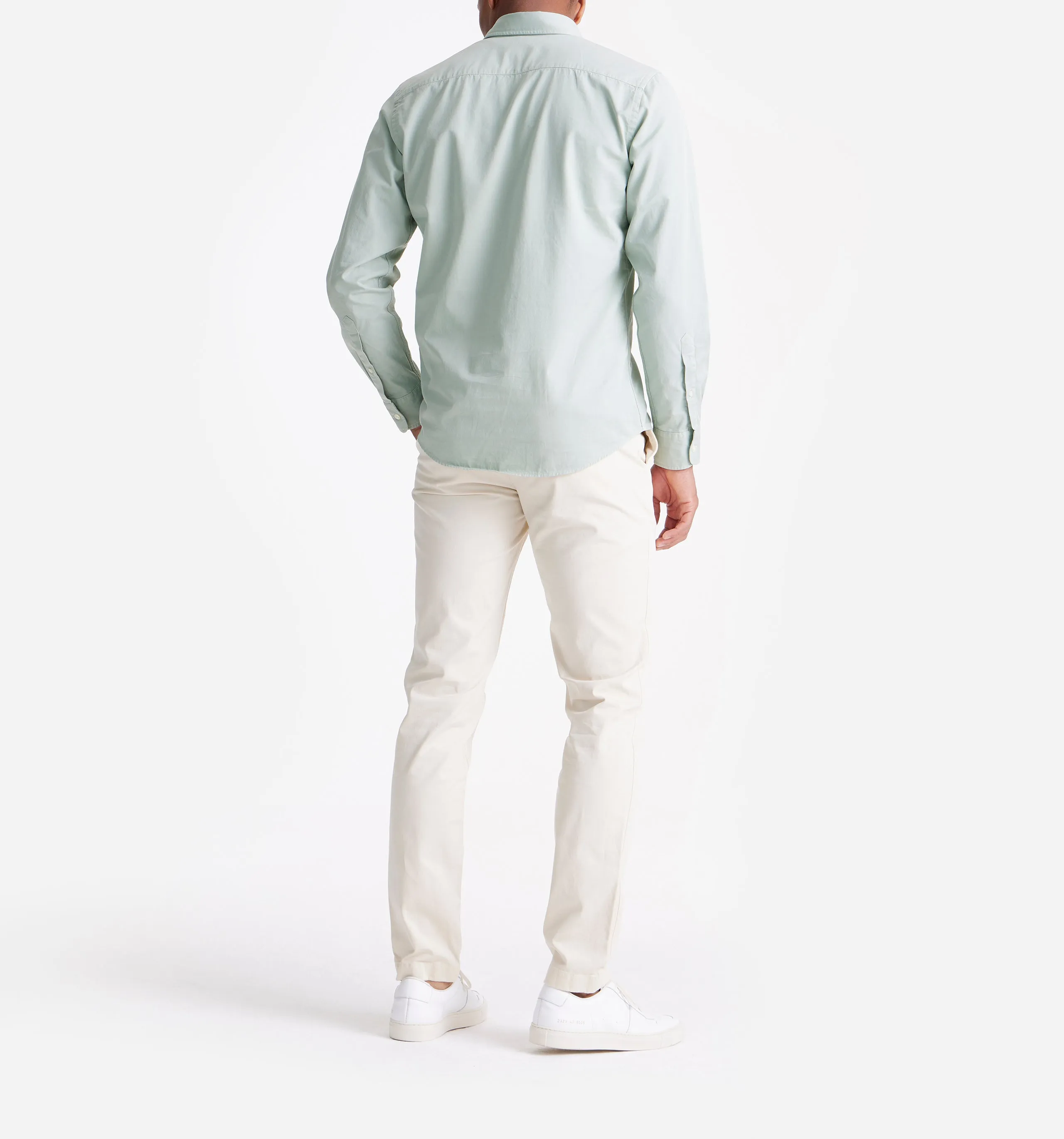 Button Down Garment Dyed Shirt Desert Sage
