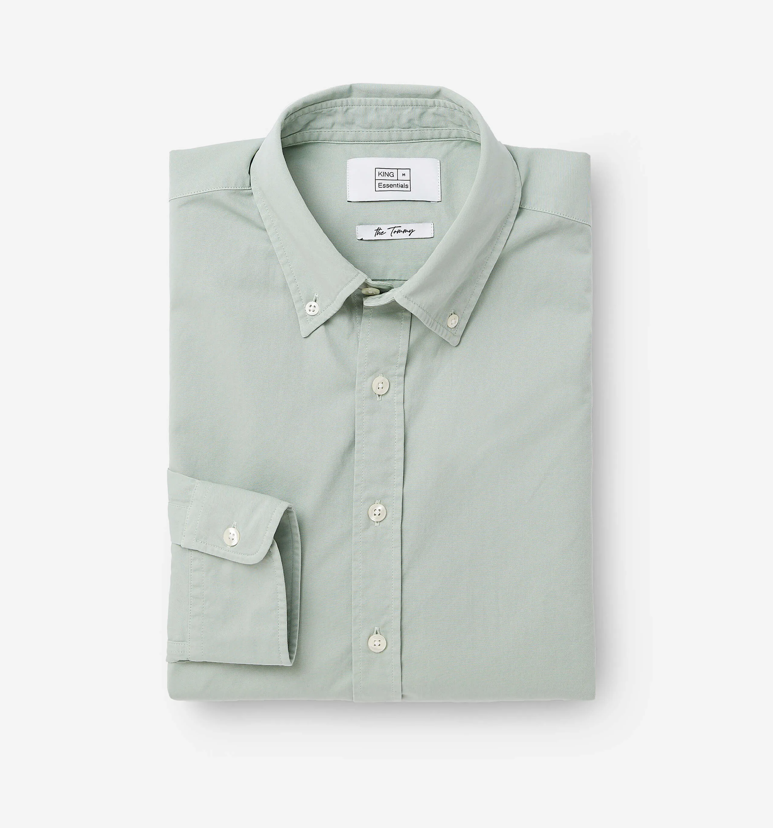 Button Down Garment Dyed Shirt Desert Sage