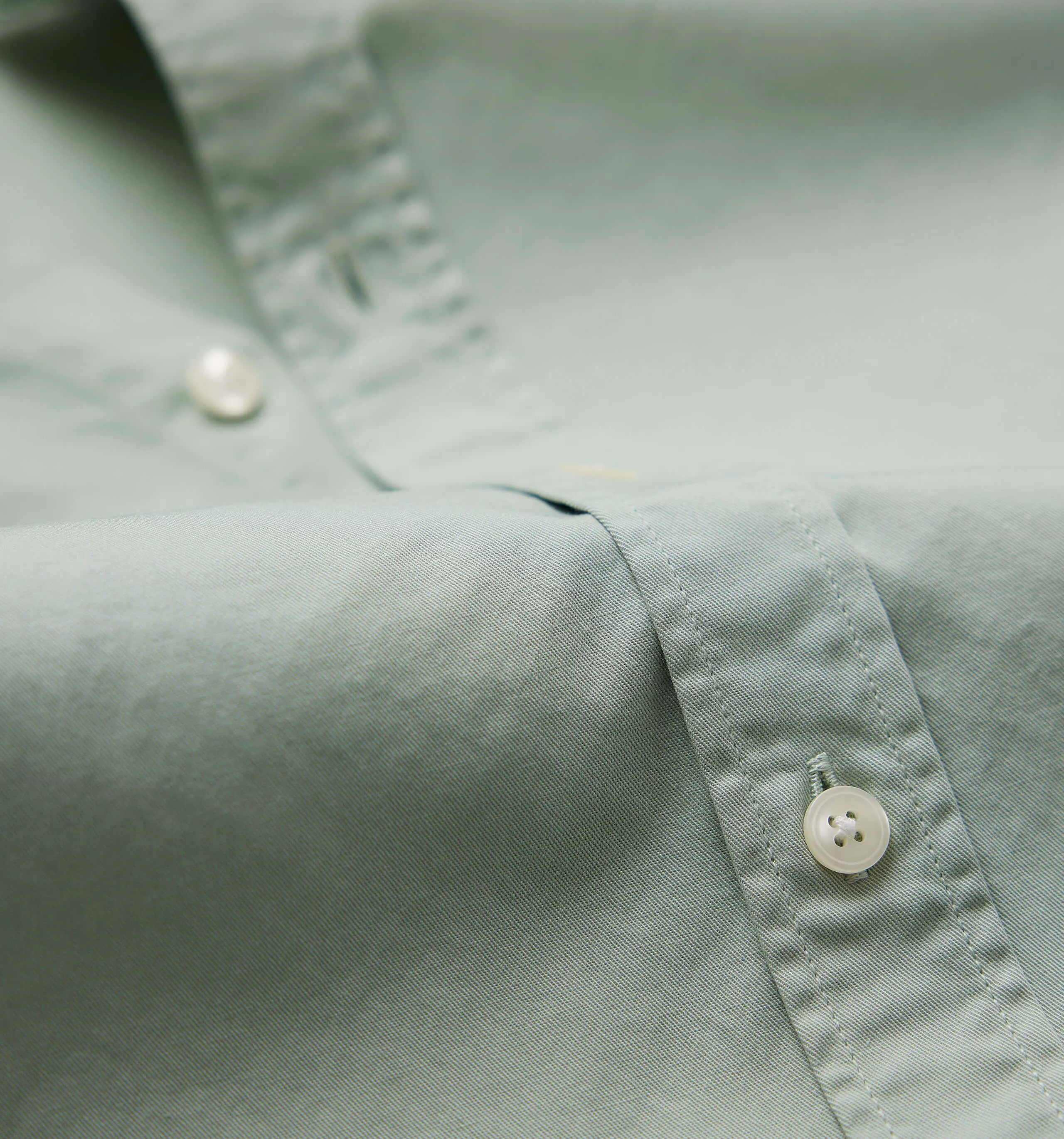 Button Down Garment Dyed Shirt Desert Sage
