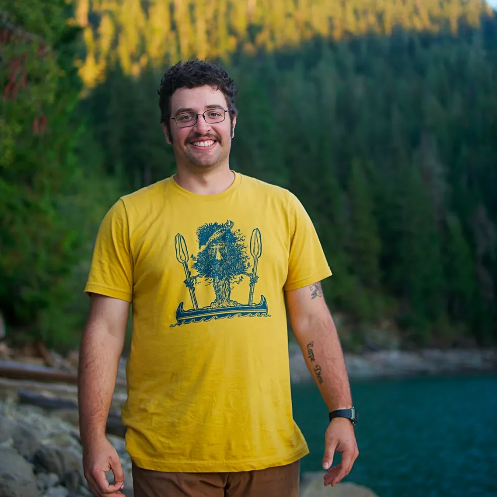 Canoe Tree Dude T Shirt