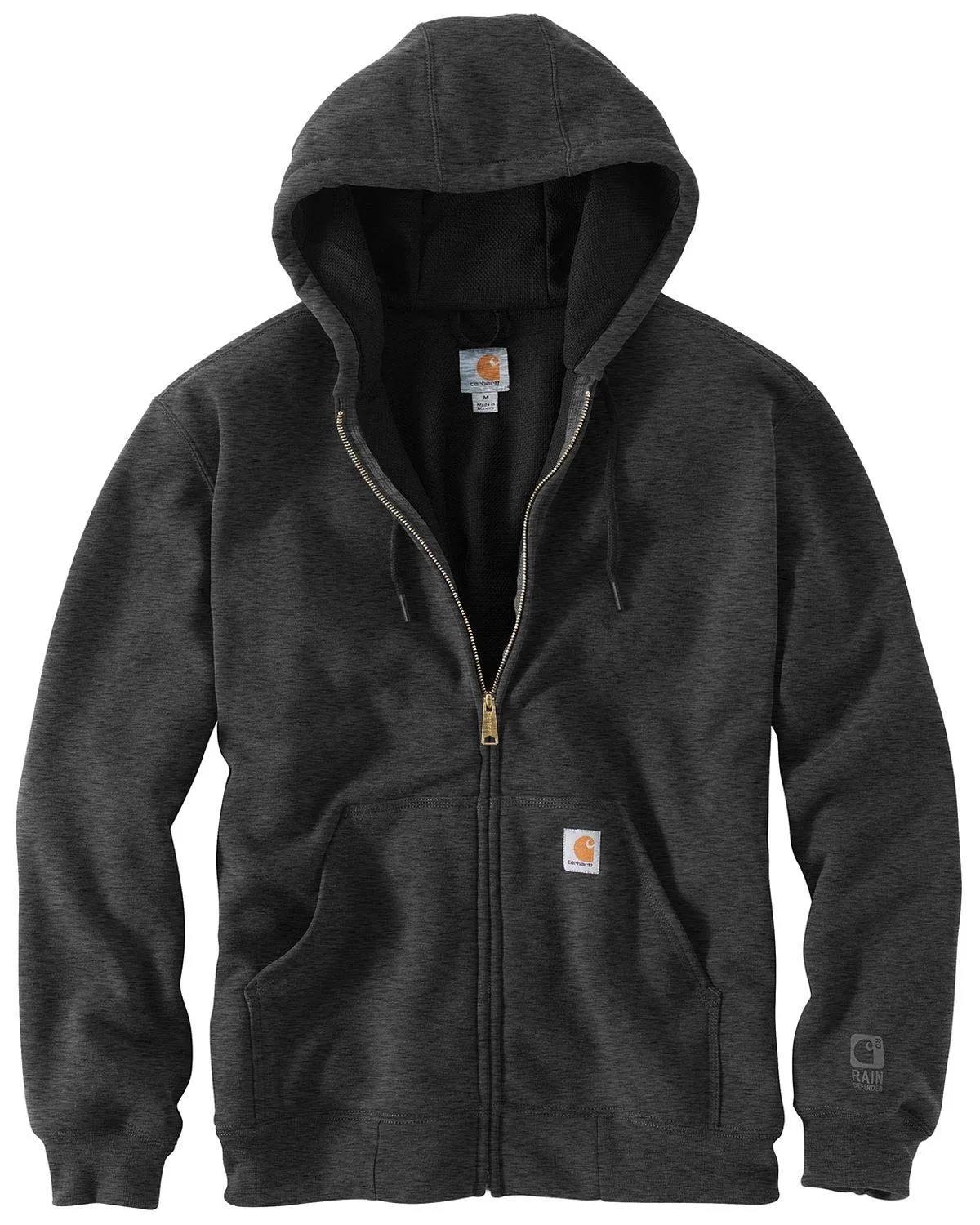 Carhartt 104078 Men's Rd Rutland Thermal Lined Hooded Zip Front Sweatshirt