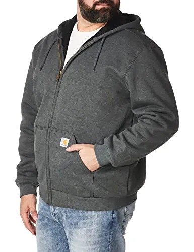 Carhartt 104078 Men's Rd Rutland Thermal Lined Hooded Zip Front Sweatshirt
