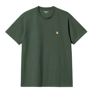 Carhartt WIP Chase T-Shirt - Sycamore Tree / Gold
