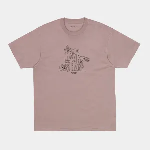 Carhartt WIP Stoneage T-Shirt - Earthy Pink