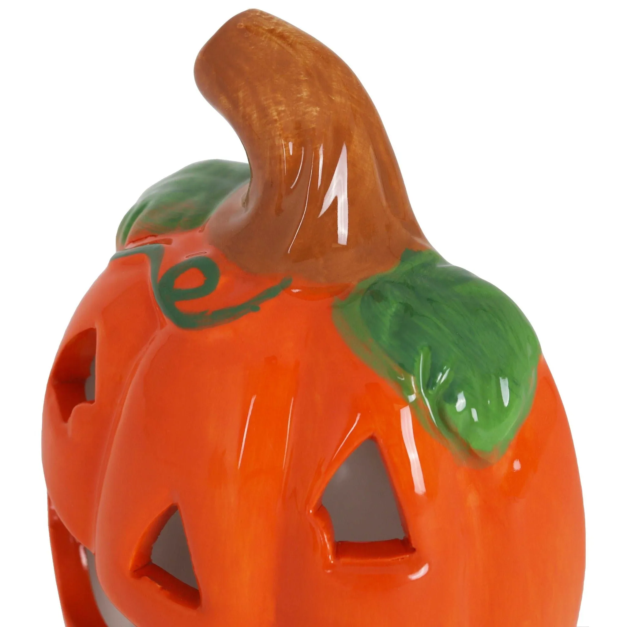 Ceramic Christmas Pumpkin Night Light