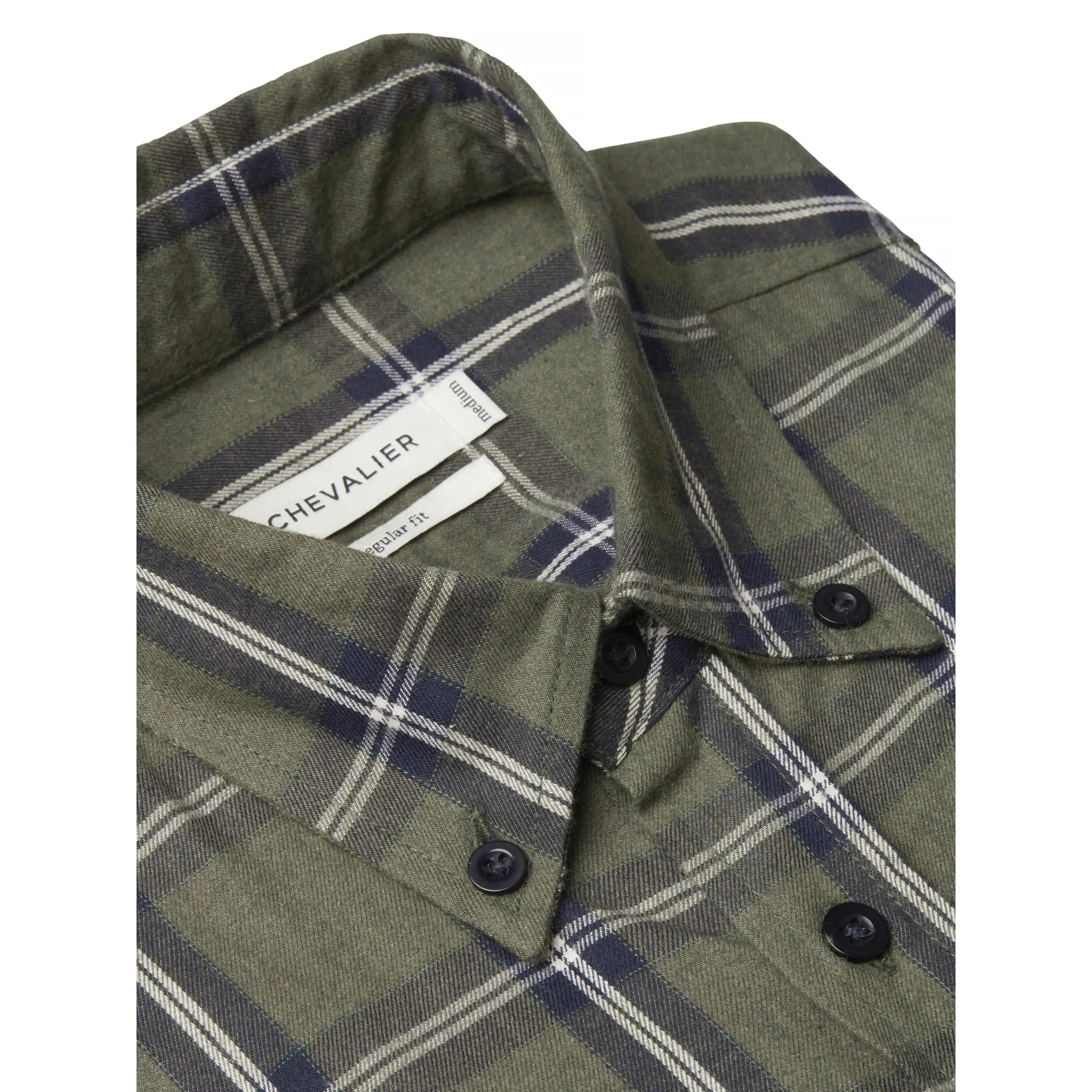 Chevalier Men&#x27;s Bear Shirt Tree Green Checked | Buy Chevalier Men&#x27;s Bear Shirt Tree Green Checked here | Outnorth