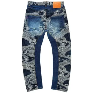 Chigiri Spiral Jeans
