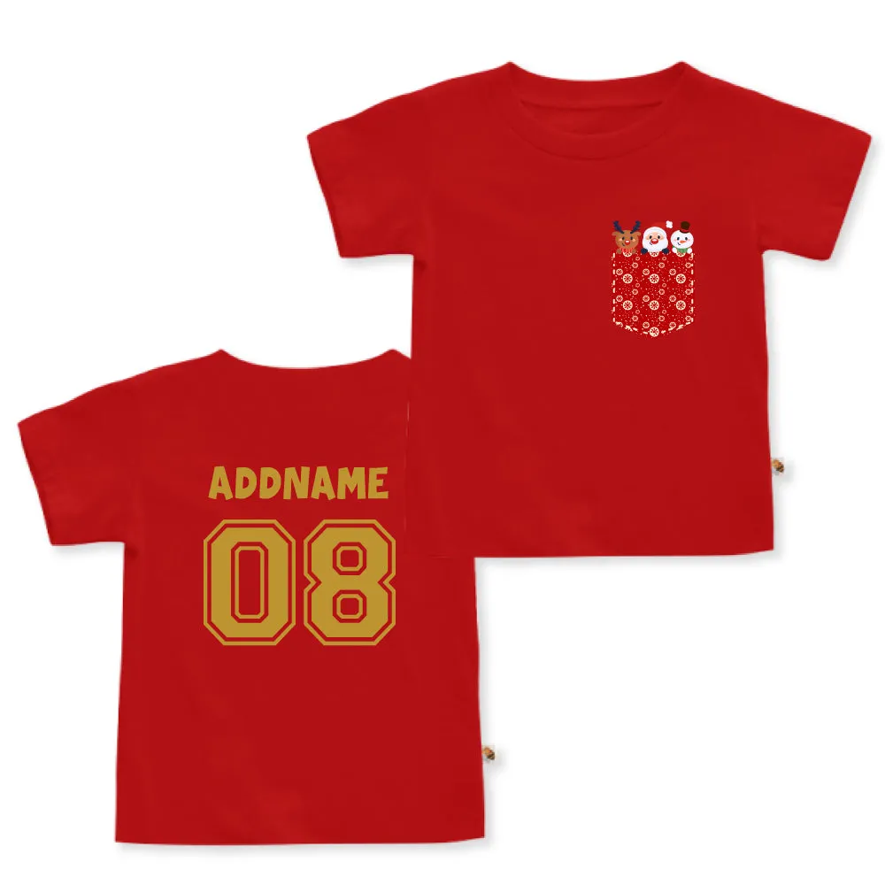 Christmas Red Pocket Prints