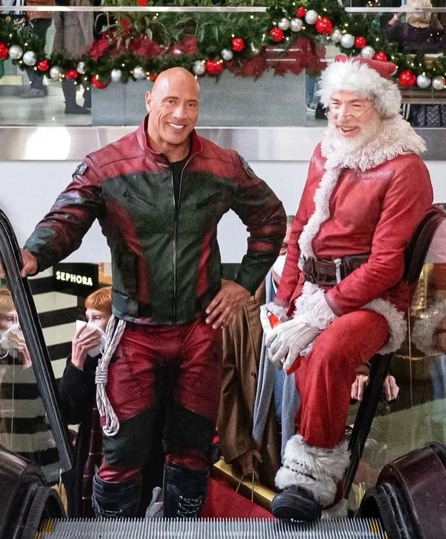 Christmas Special Red One Movie Dwayne Johnson Jacket 2023