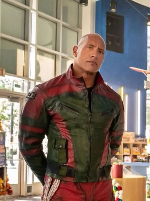 Christmas Special Red One Movie Dwayne Johnson Jacket 2023