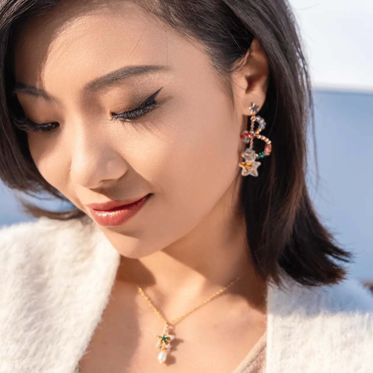 Christmas Tree Earrings