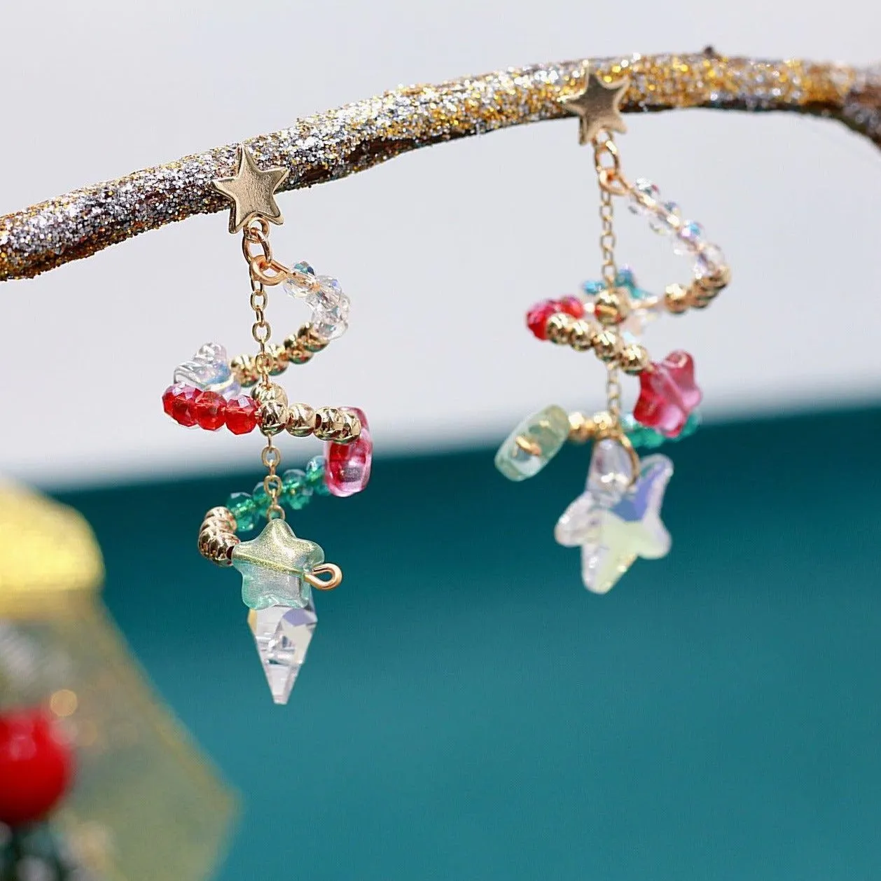 Christmas Tree Earrings