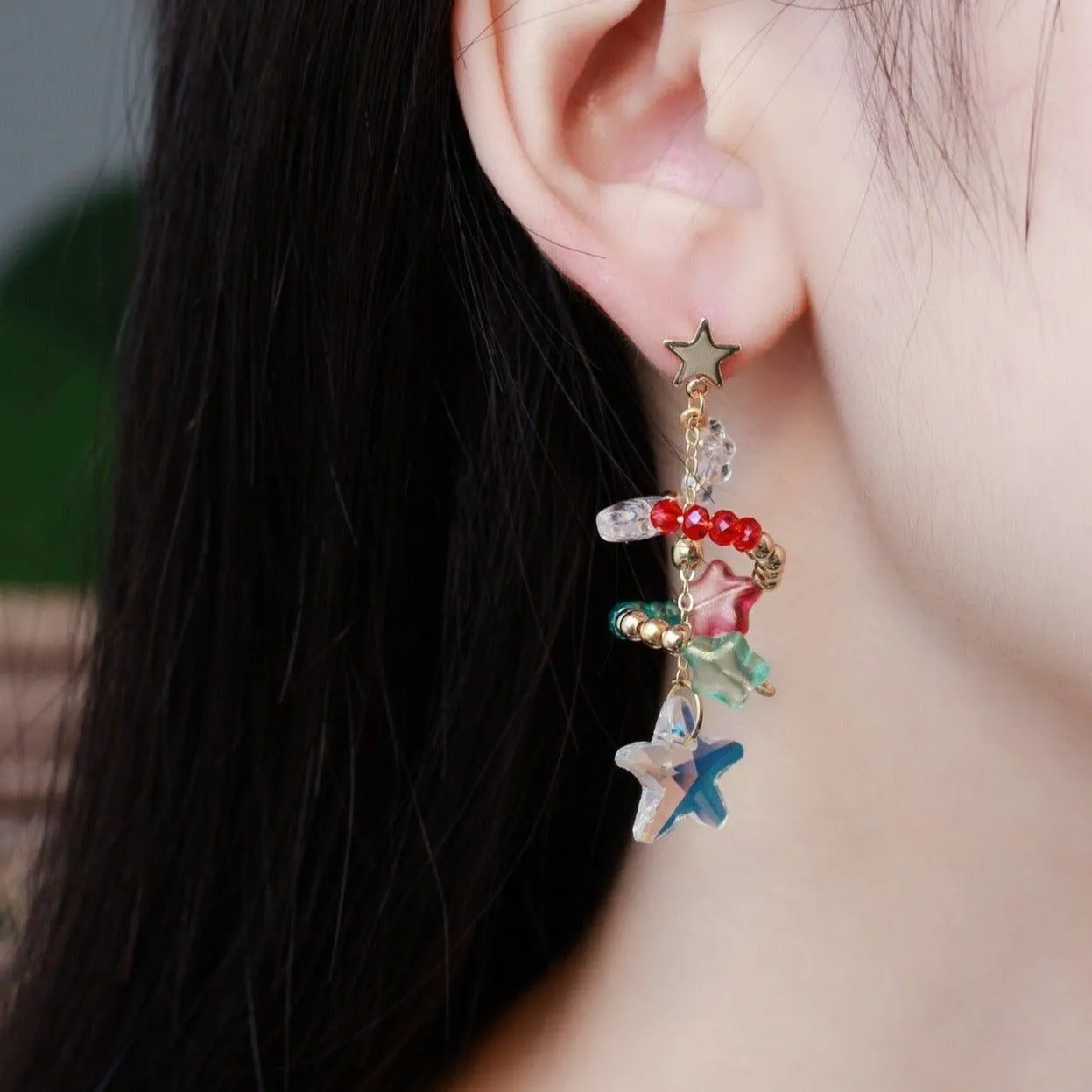 Christmas Tree Earrings