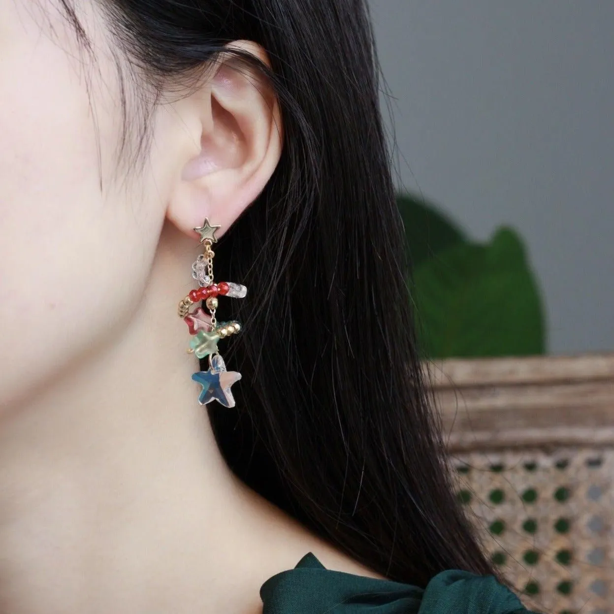 Christmas Tree Earrings