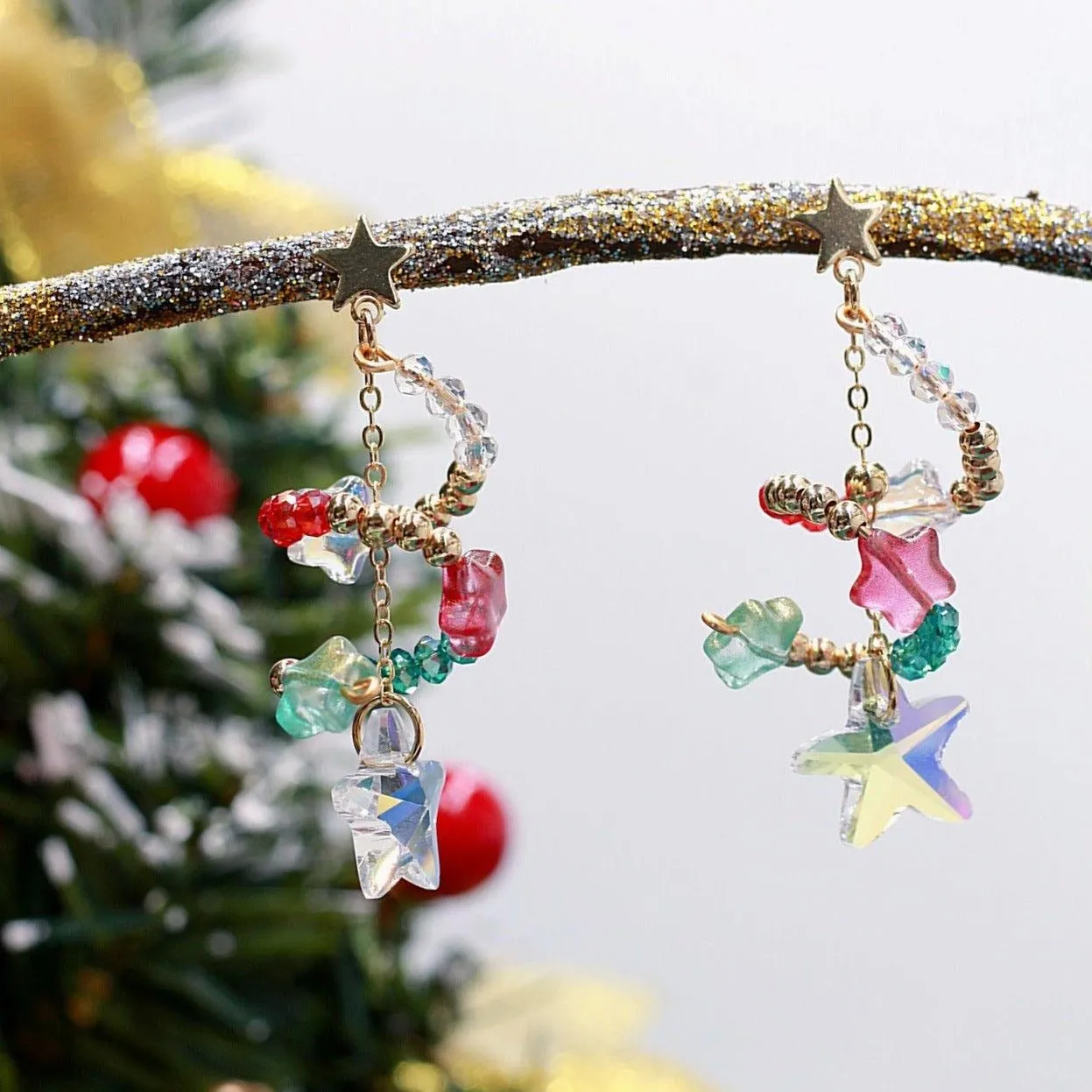 Christmas Tree Earrings