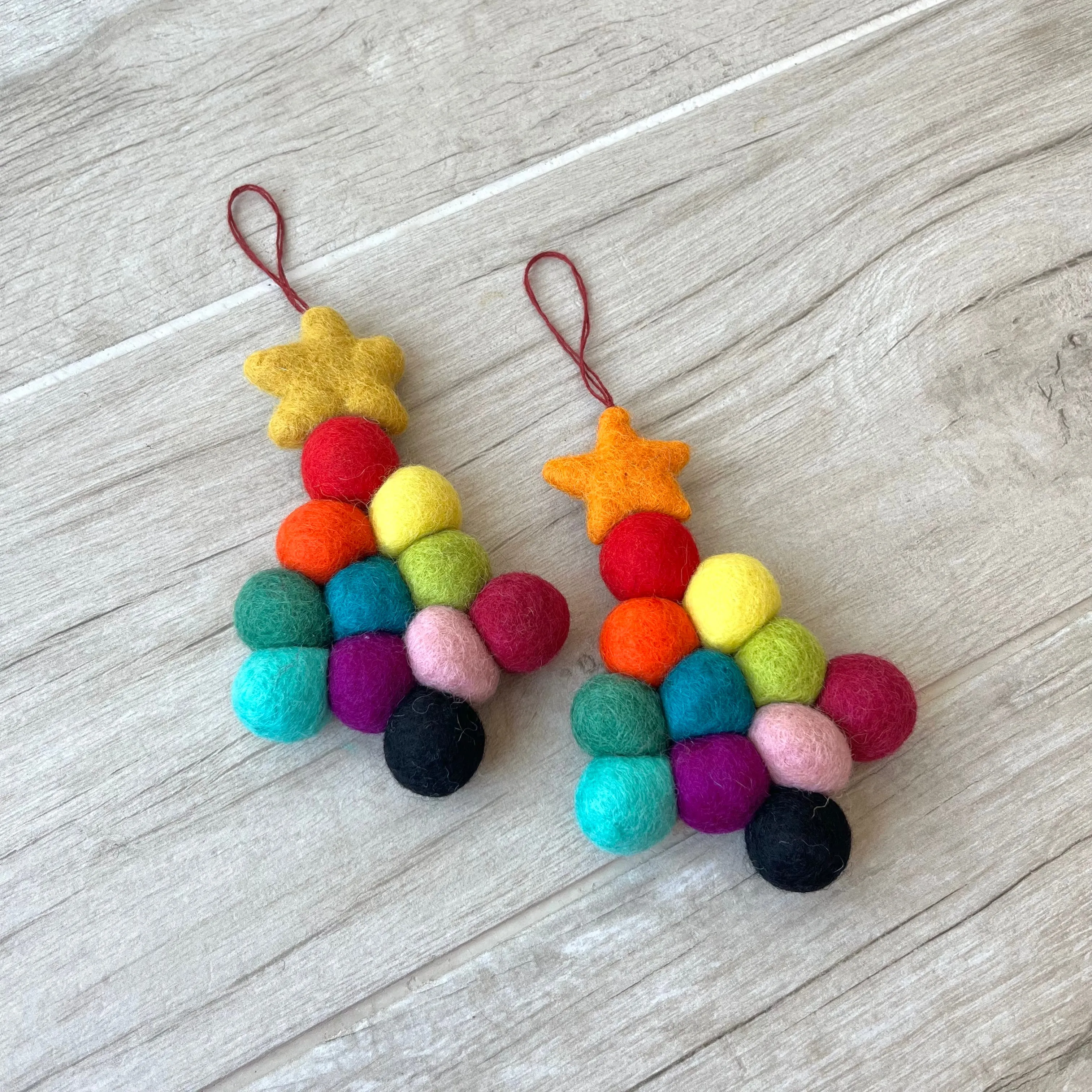 Christmas Tree Felt Decoration