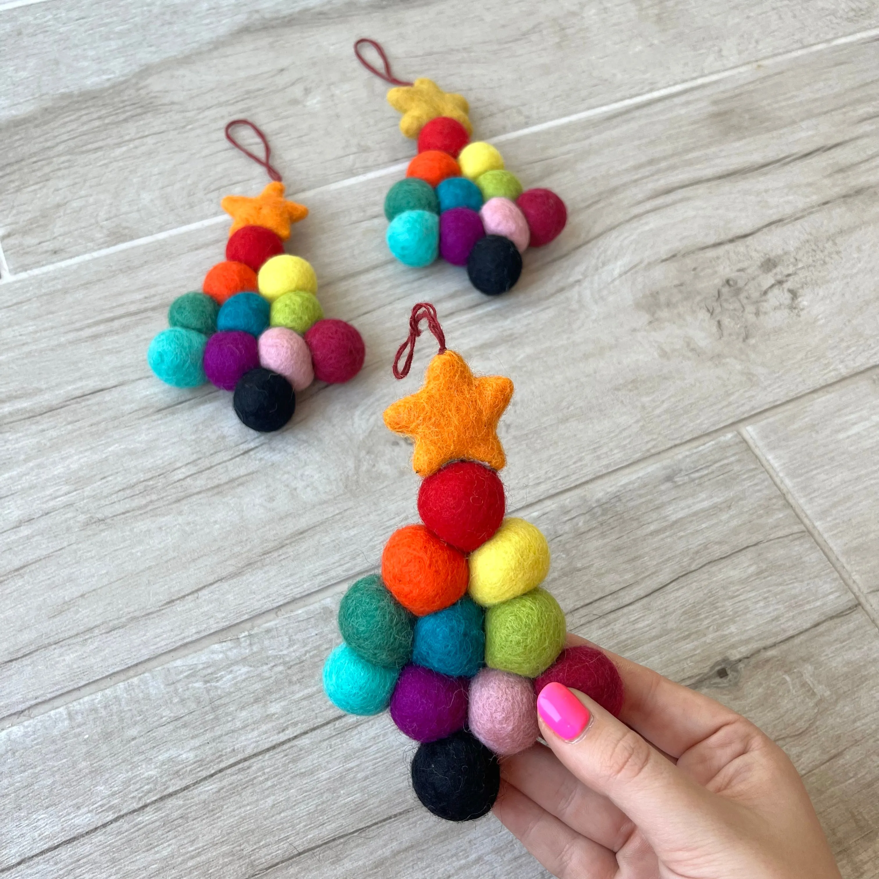 Christmas Tree Felt Decoration