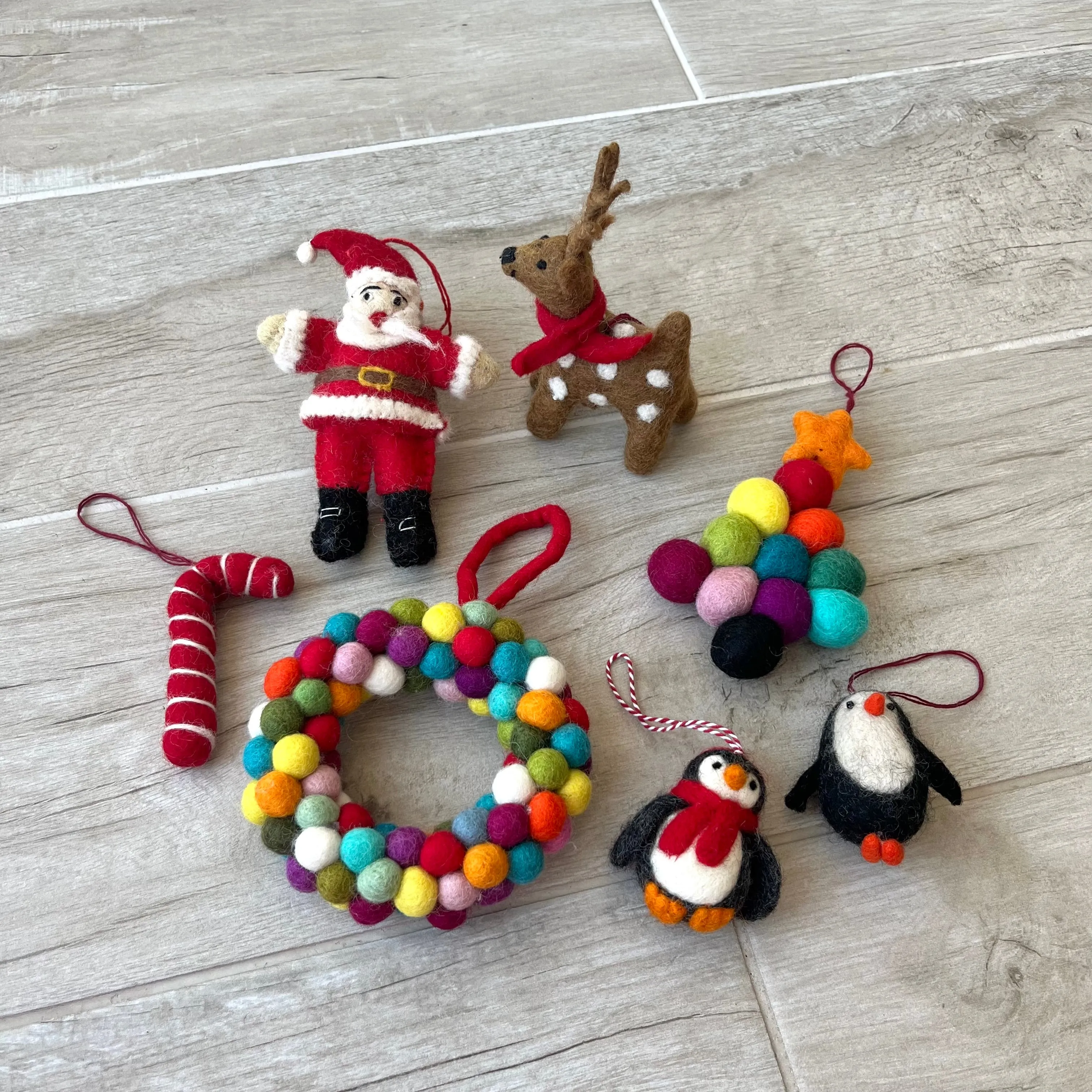 Christmas Tree Felt Decoration