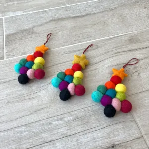 Christmas Tree Felt Decoration