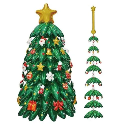 Christmas Tree Standing Airz Foil Balloon