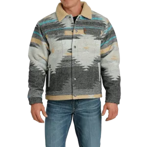 Cinch Men's Aztec Wooly Trucker Jacket MWJ1511008