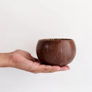 Coconut Bowl | Unique Hand-Crafted Serveware | Polished | Earthy